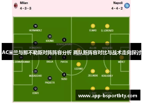 AC米兰与那不勒斯对阵阵容分析 两队新阵容对比与战术走向探讨