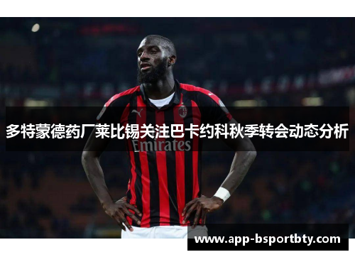 多特蒙德药厂莱比锡关注巴卡约科秋季转会动态分析
